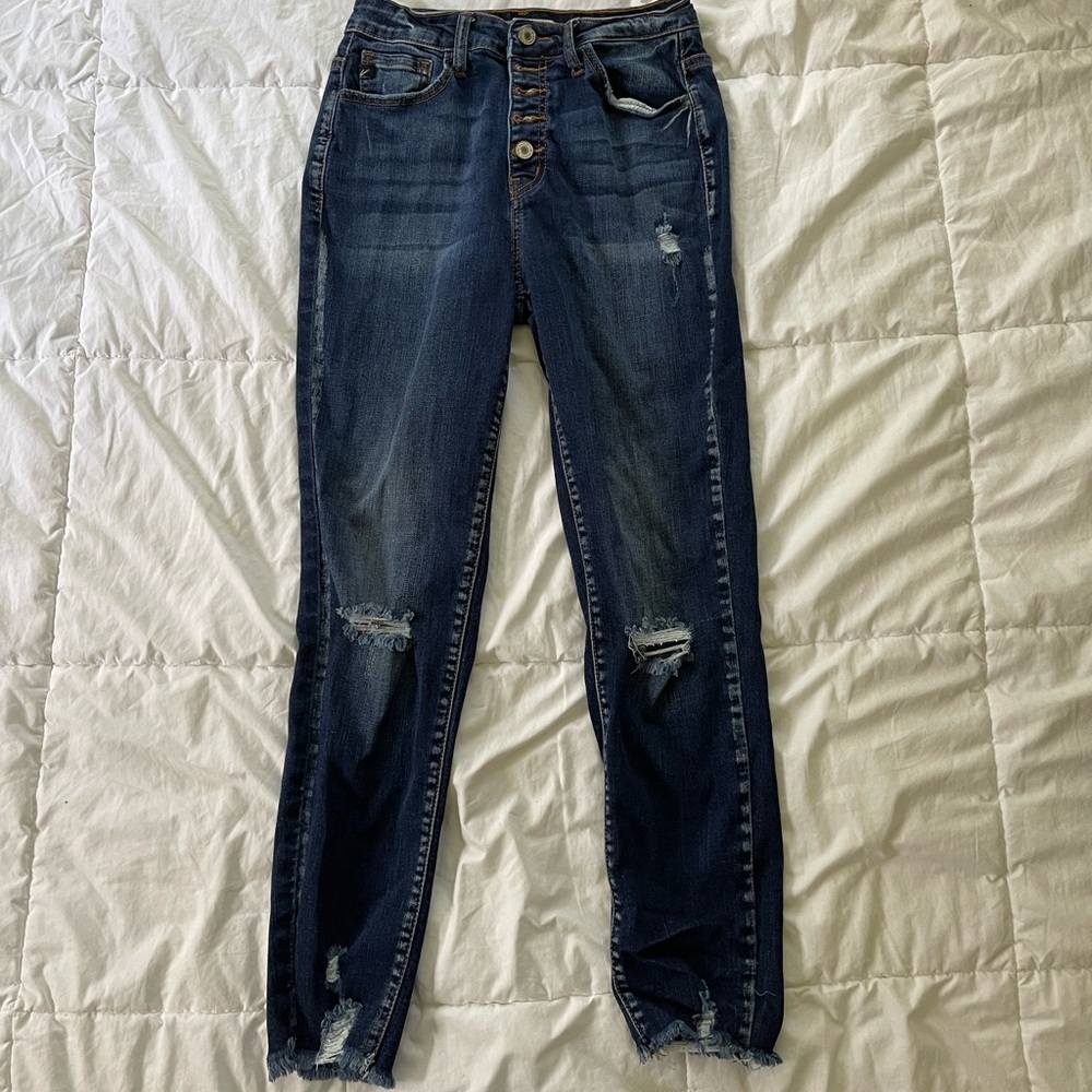 Vici button up jeans